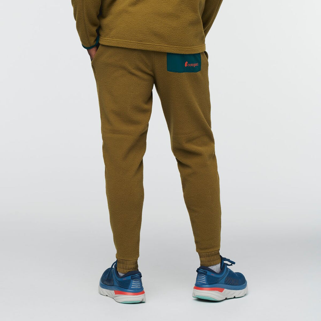 Abrazo Fleece Jogger - Men's, Oak, Model Jeremy