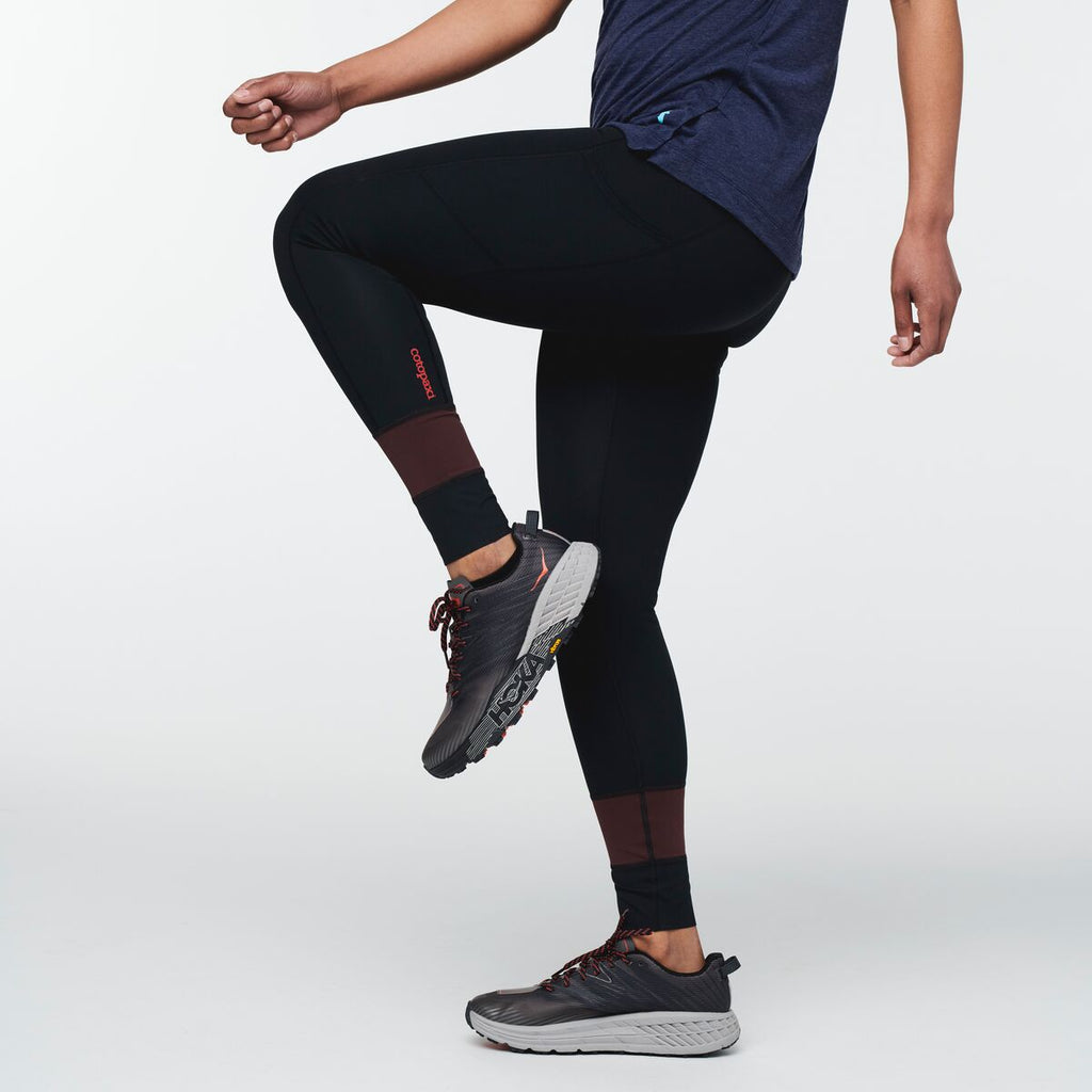 Cerro Travel Tight - Women's, Black, Model Callie