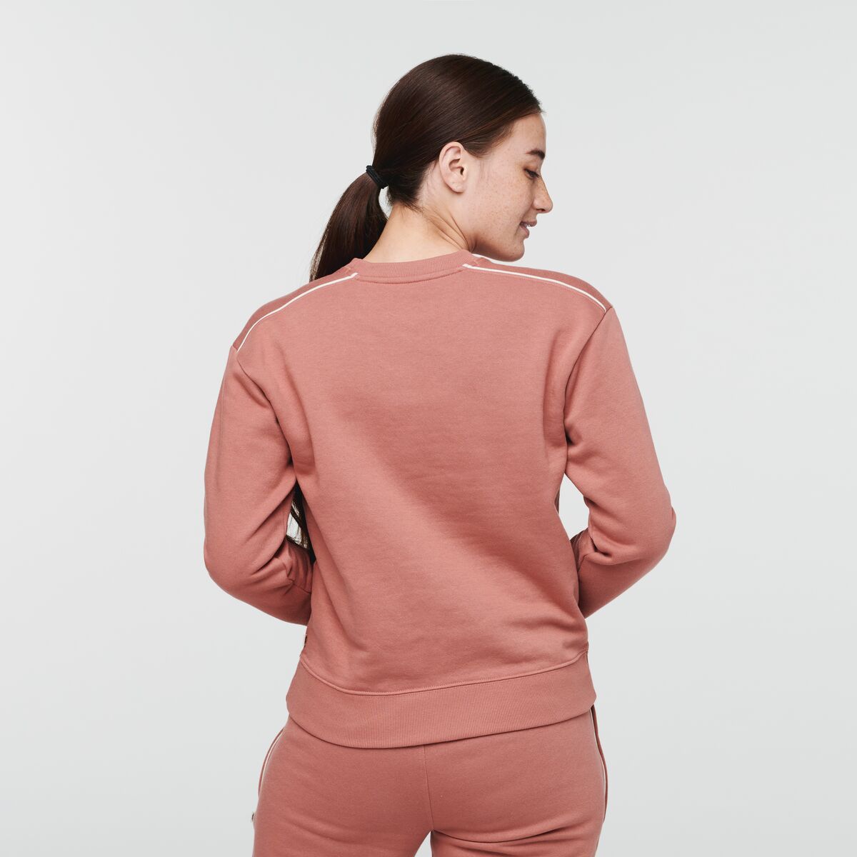 Do Good Crew Sweatshirt - Women's, Earthen, Model Aya