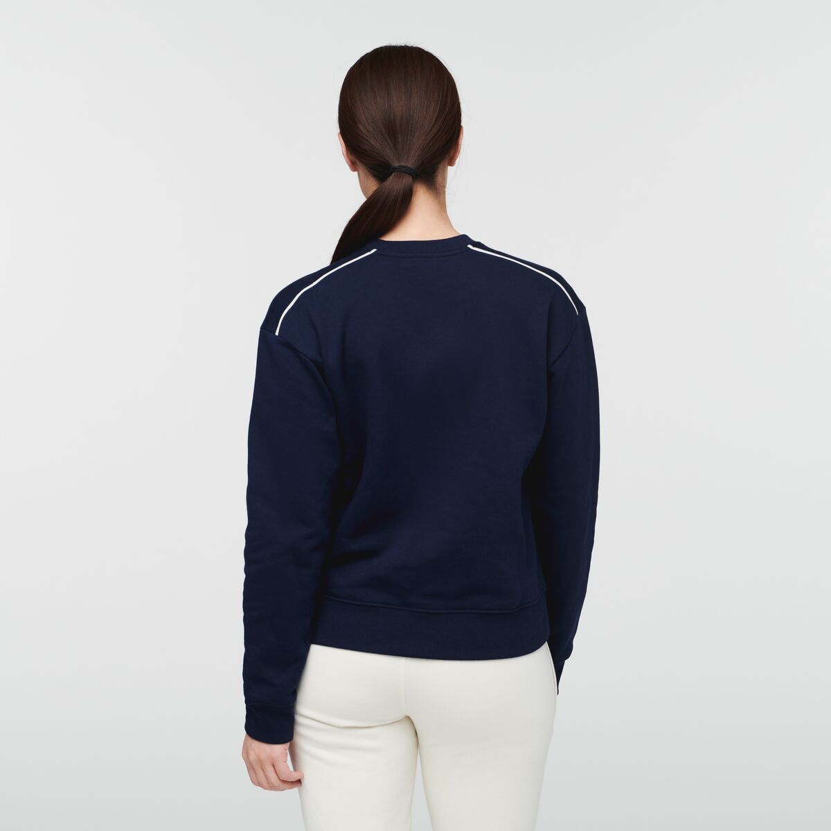Do Good Crew Sweatshirt - Women's, Maritime, Model Aya