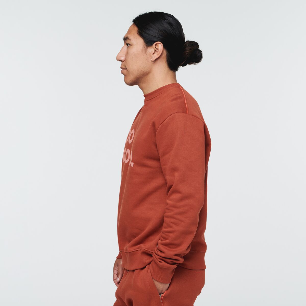 Do Good Crew Sweatshirt - Men's, Spice, Model Jeremy