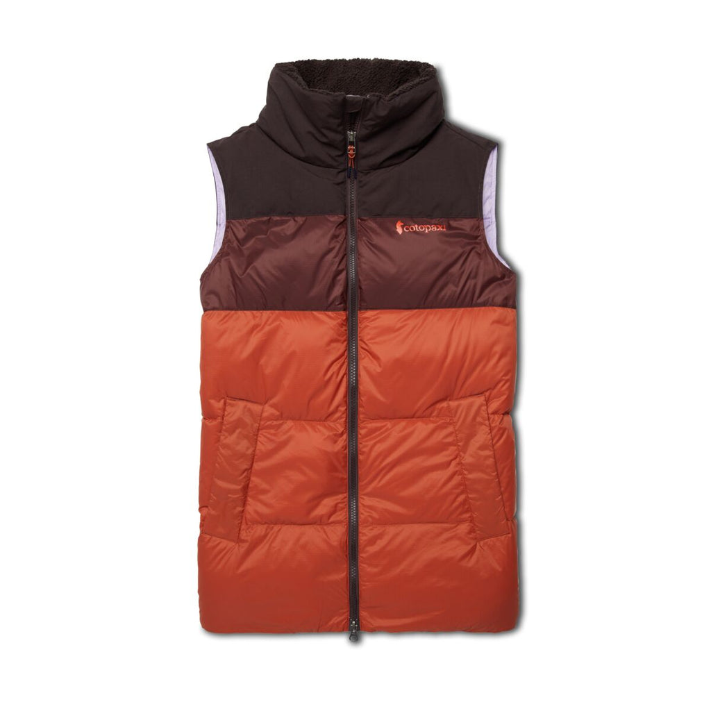 Solazo Down Vest - Women's, Cavern/Spice