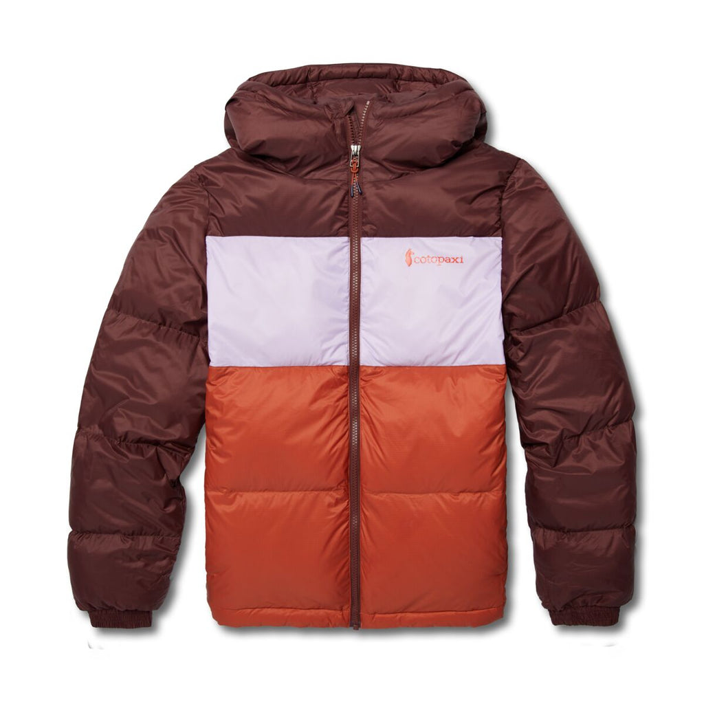 Solazo Hooded Down Jacket - Women's, Chestnut/Spice