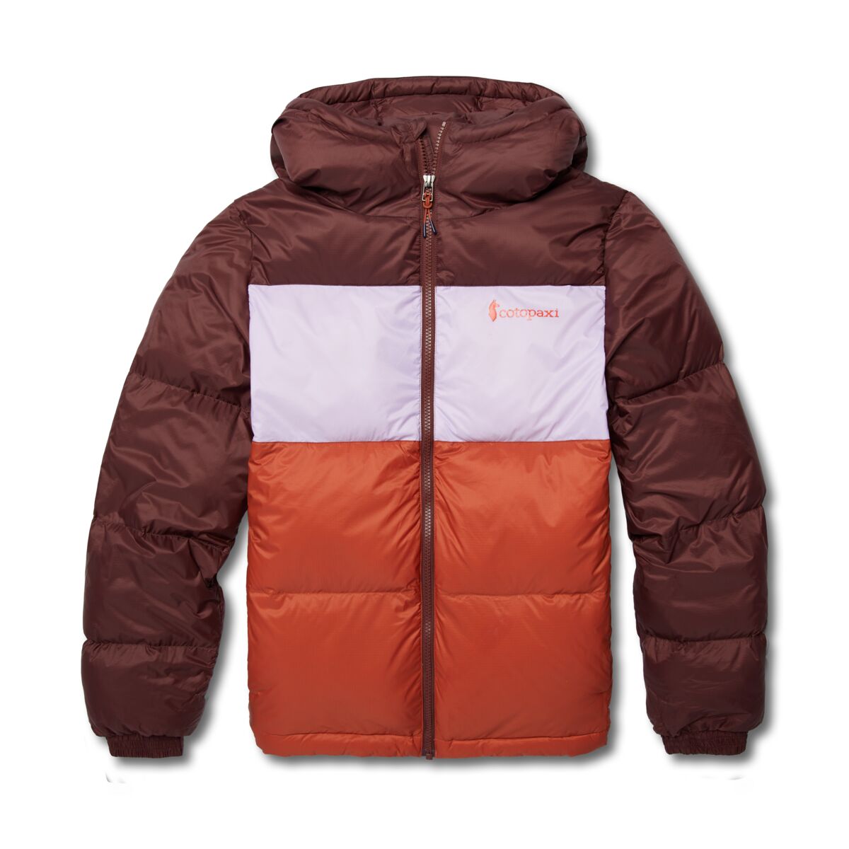 Solazo Hooded Down Jacket - Women's, Chestnut/Spice