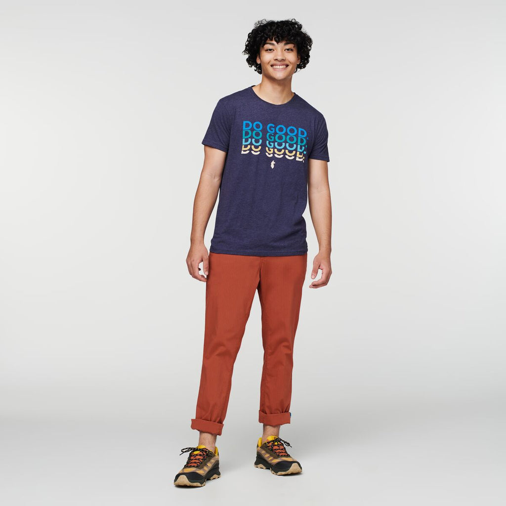 Do Good Repeat T-Shirt - Men's, Maritime, Model Xavier