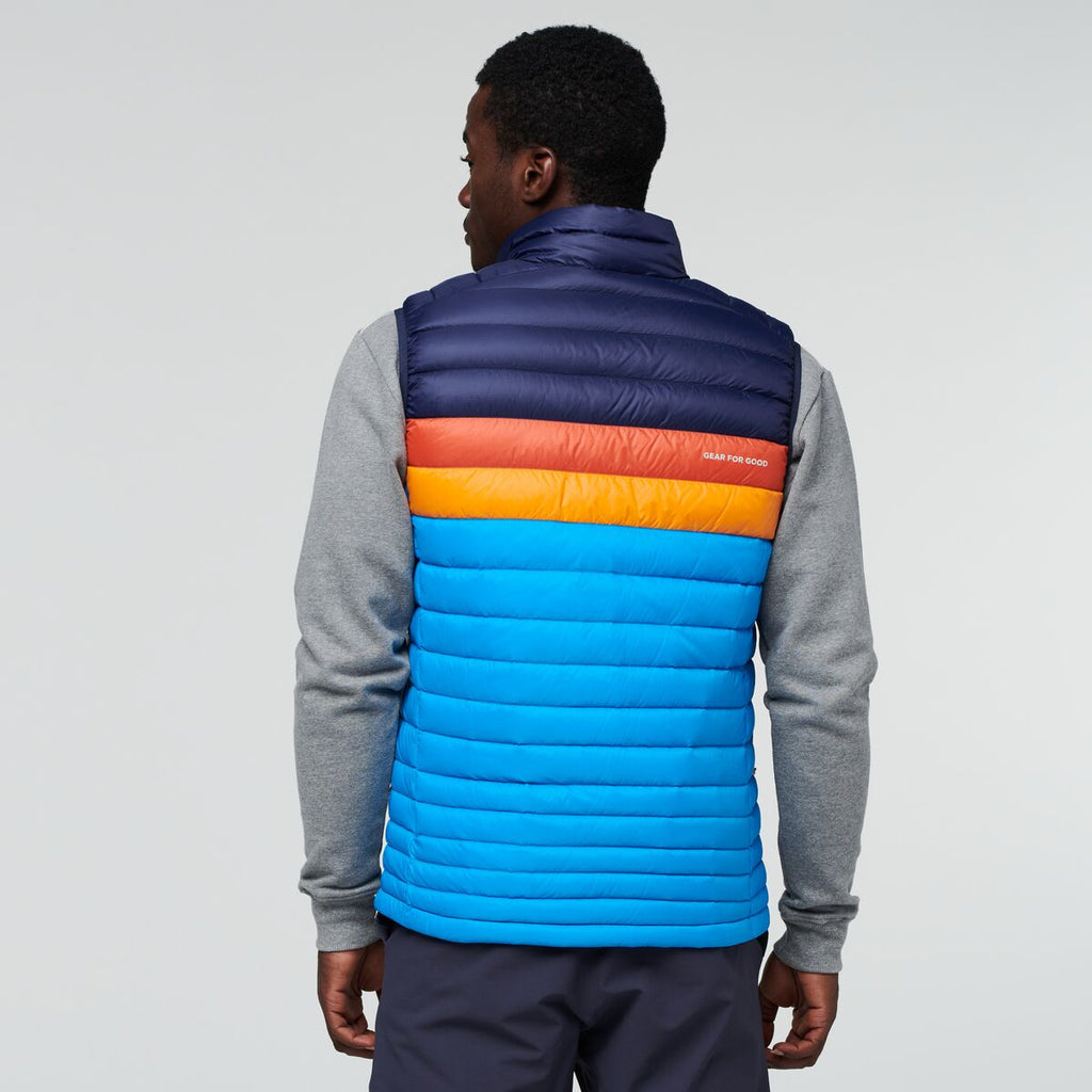 Fuego Down Vest - Men's, Maritime/Saltwater, Model Jeremy