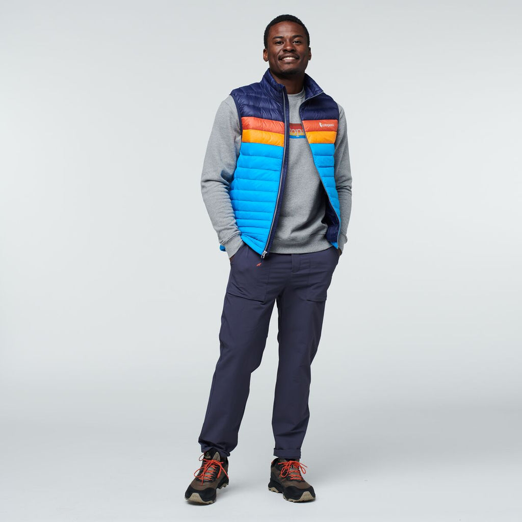 Fuego Down Vest - Men's, Maritime/Saltwater, Model Jeremy