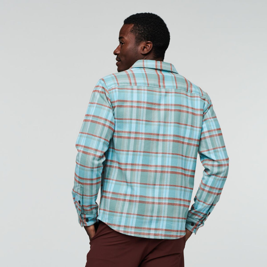 Mero Flannel Shirt - Men's, Bluegrass Plaid, Model Jeremy