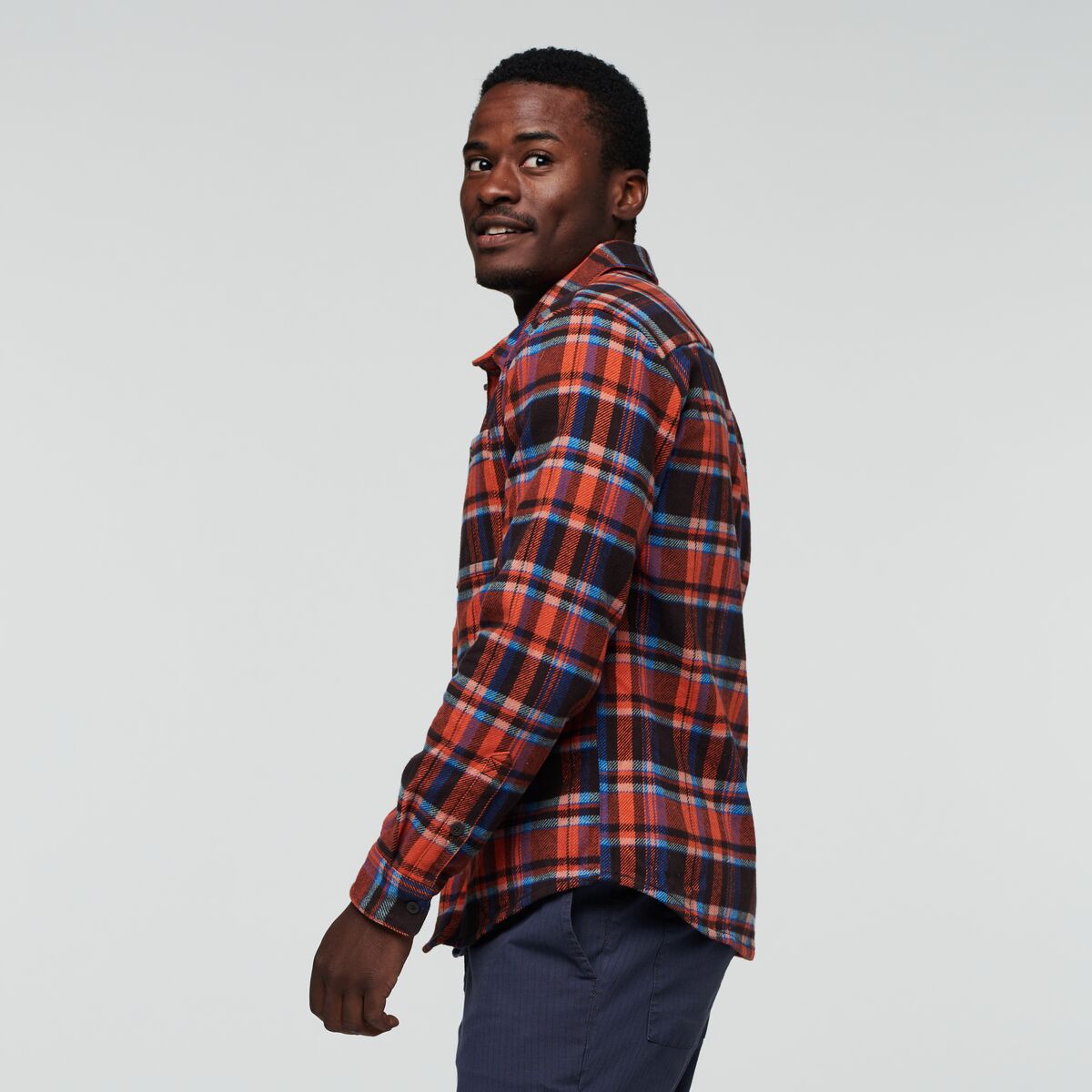 Mero Flannel Shirt - Men's, Cavern Plaid, Model Jeremy