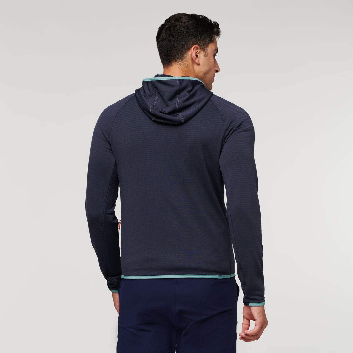 Otero Fleece Full-Zip Hooded Jacket - Men's, Graphite, Model Munther