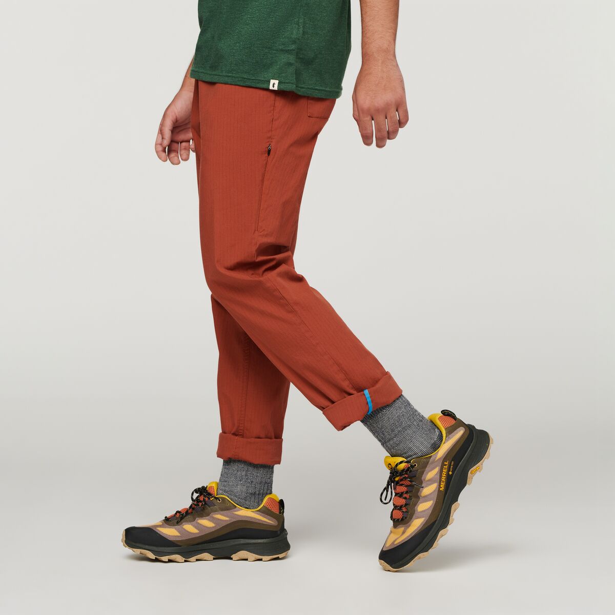 Salto Ripstop Pant - Men's, Spice, Model Xavier