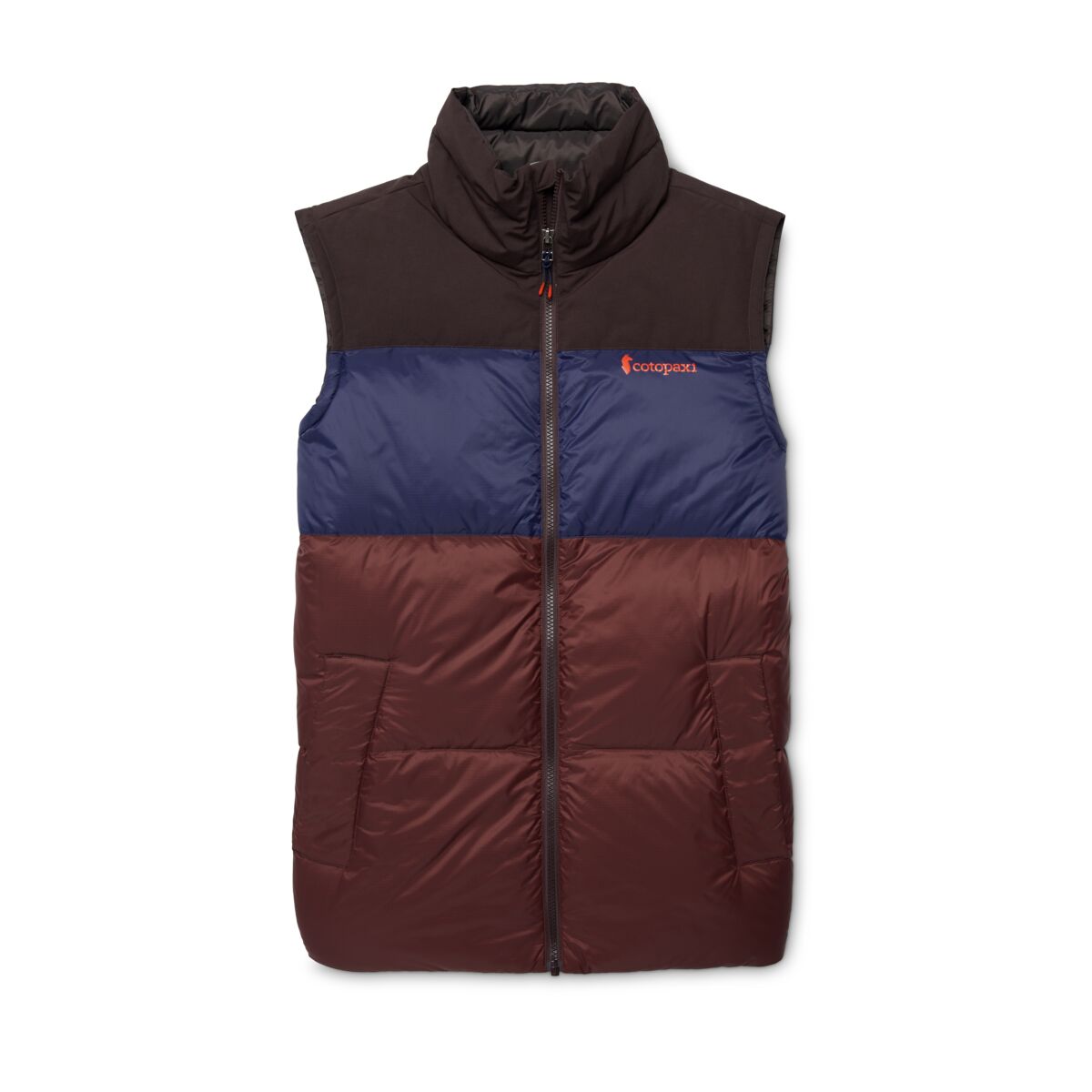 Solazo Down Vest - Men's, Cavern/Chestnut