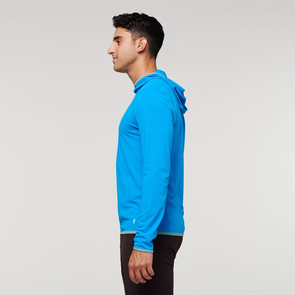 Sombra Sun Hoodie - Men's, Saltwater, Model Munther