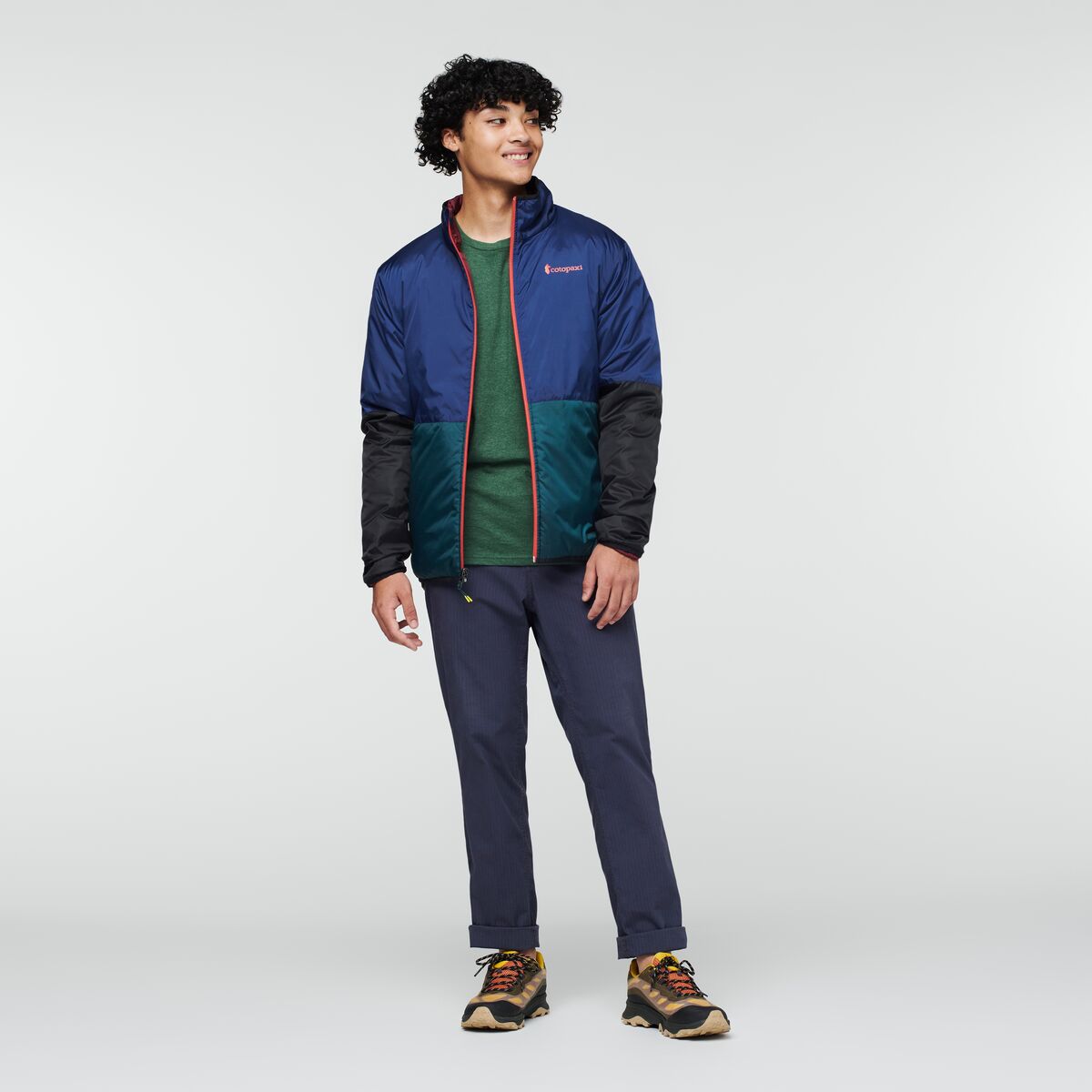 Teca Cálido Jacket - Men's, After Dark, Model Xavier