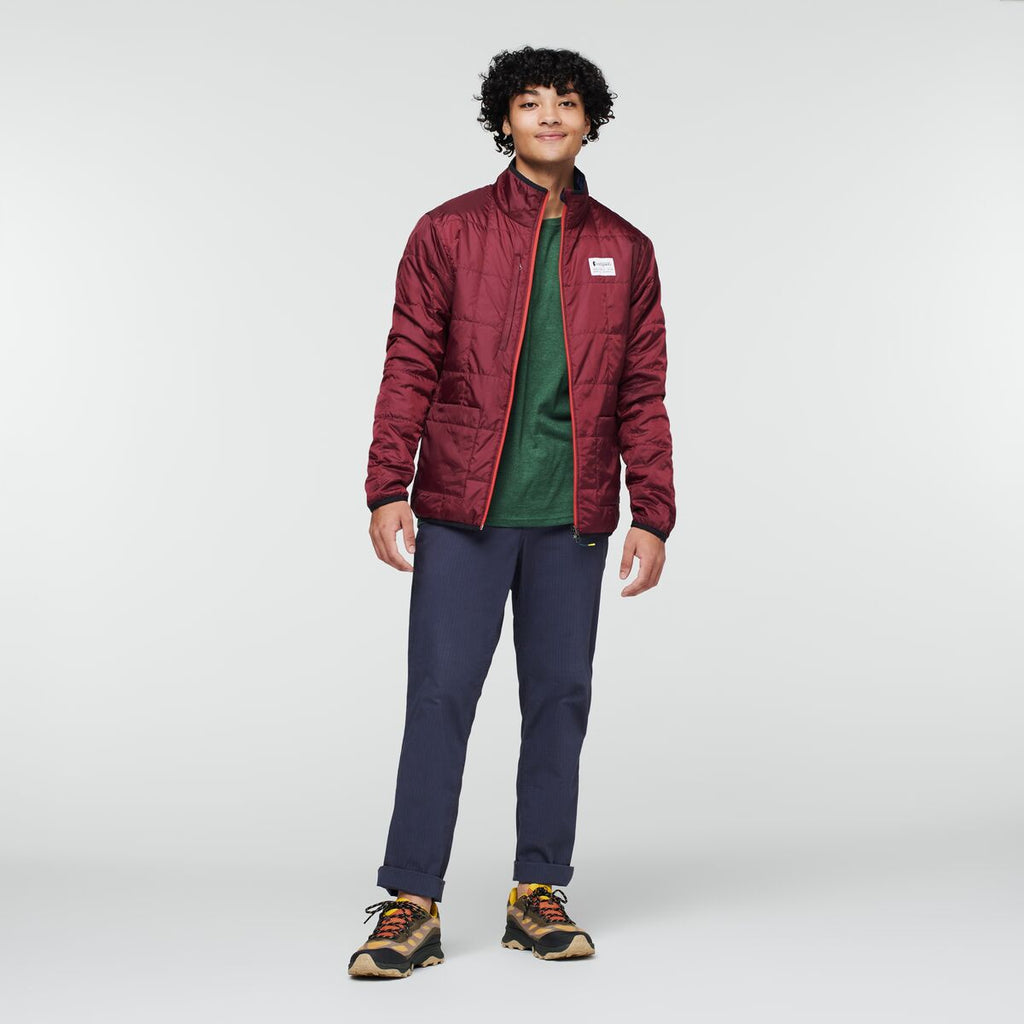 Teca Cálido Jacket - Men's, After Dark, Model Xavier
