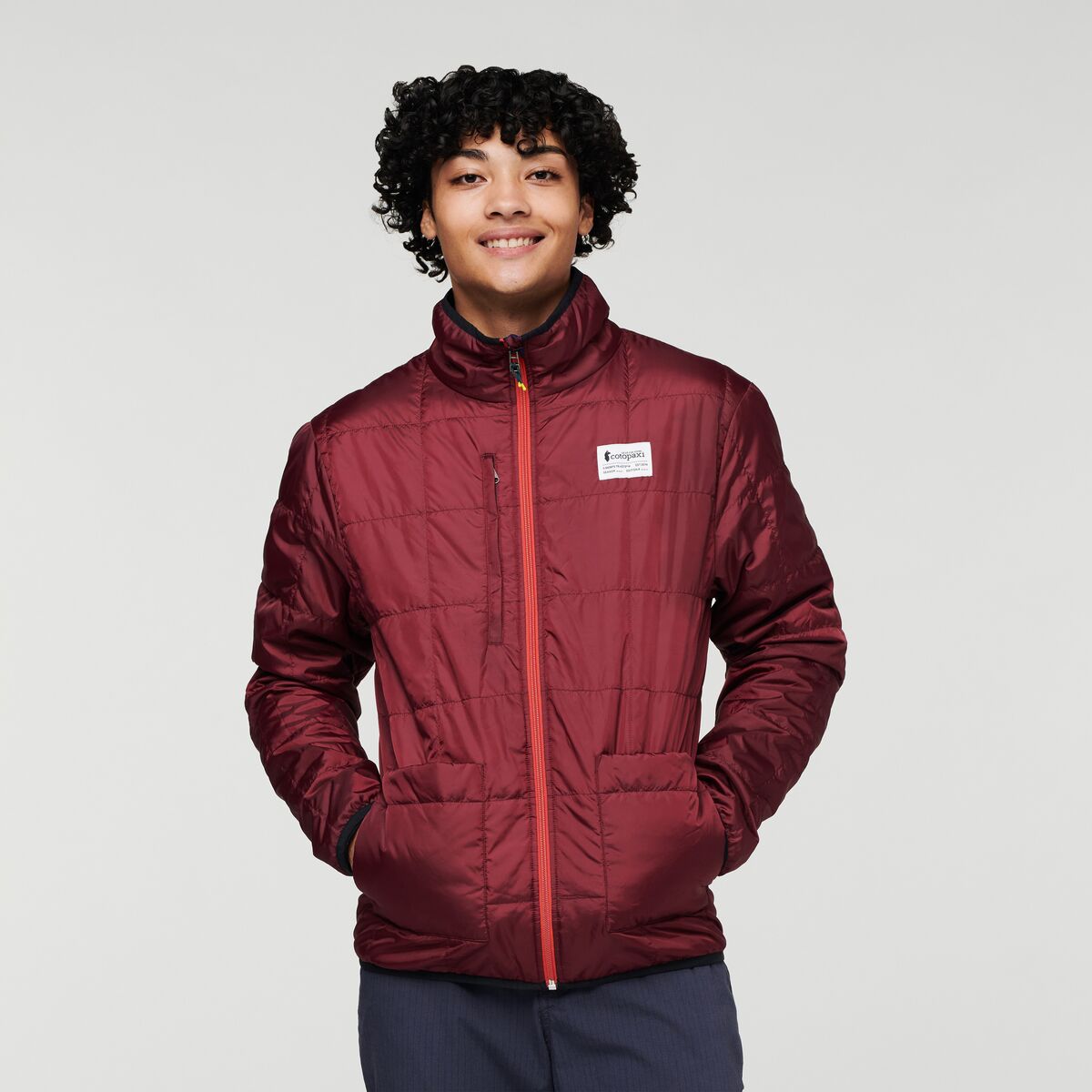 Teca Cálido Jacket - Men's, After Dark, Model Xavier