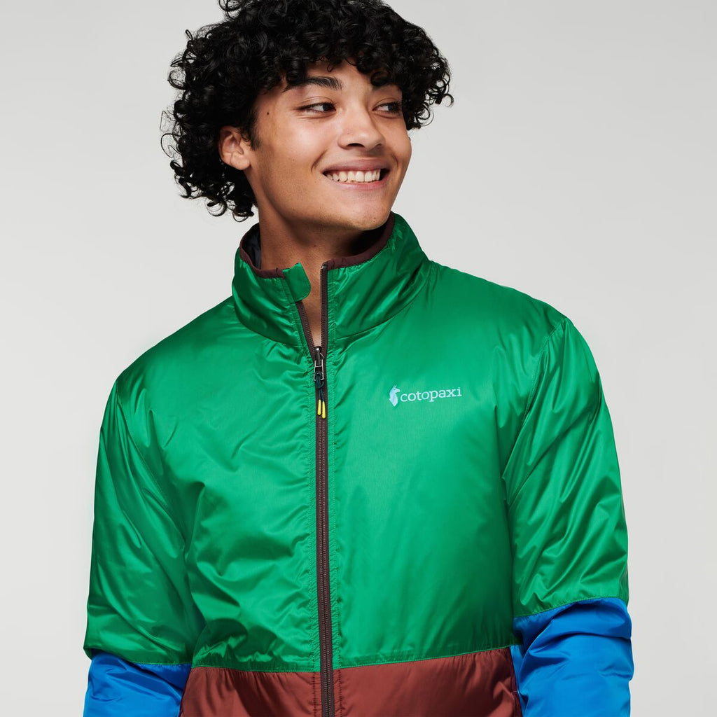 Teca Cálido Jacket - Men's, Camper Van, Model Xavier