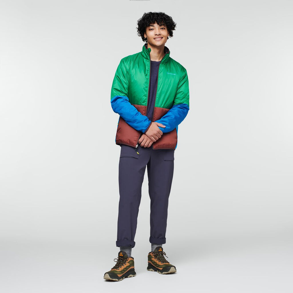 Teca Cálido Jacket - Men's, Camper Van, Model Xavier