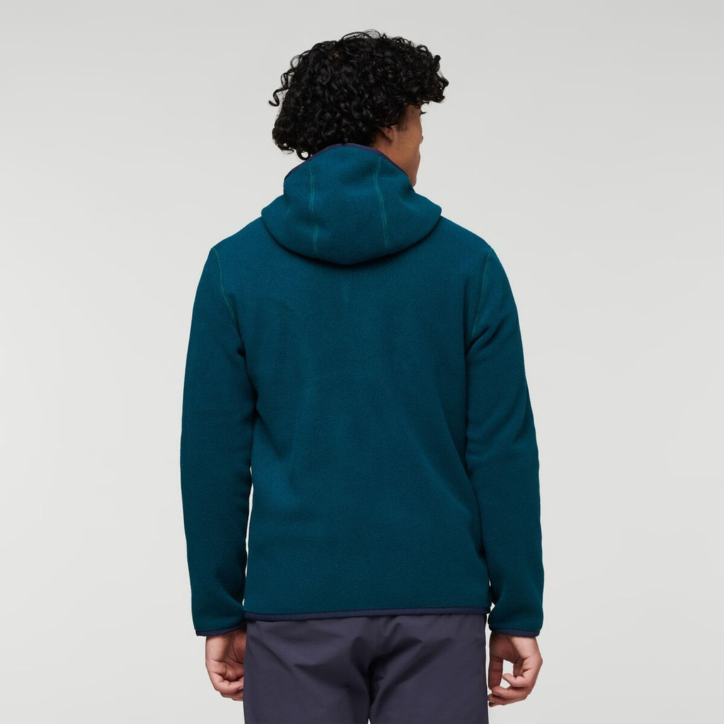 Teca Fleece Hooded Full-Zip Jacket - Men's, The Goat, Model Xavier