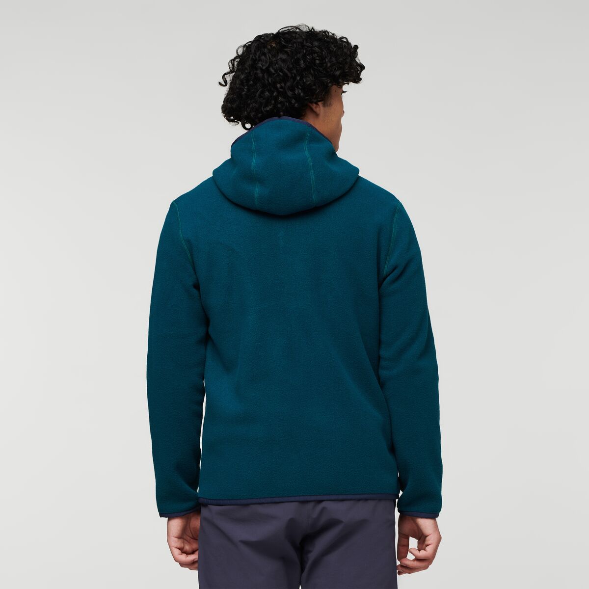 Teca Fleece Hooded Full-Zip Jacket - Men's, The Goat, Model Xavier