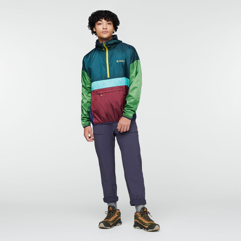 Teca Half-Zip Windbreaker - Men's, Pinelands, Model Xavier
