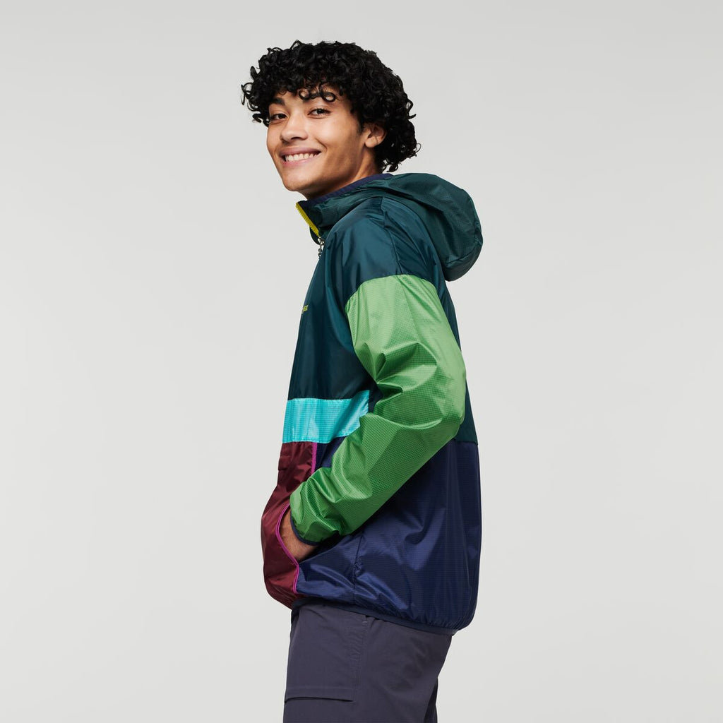 Teca Half-Zip Windbreaker - Men's, Pinelands, Model Xavier
