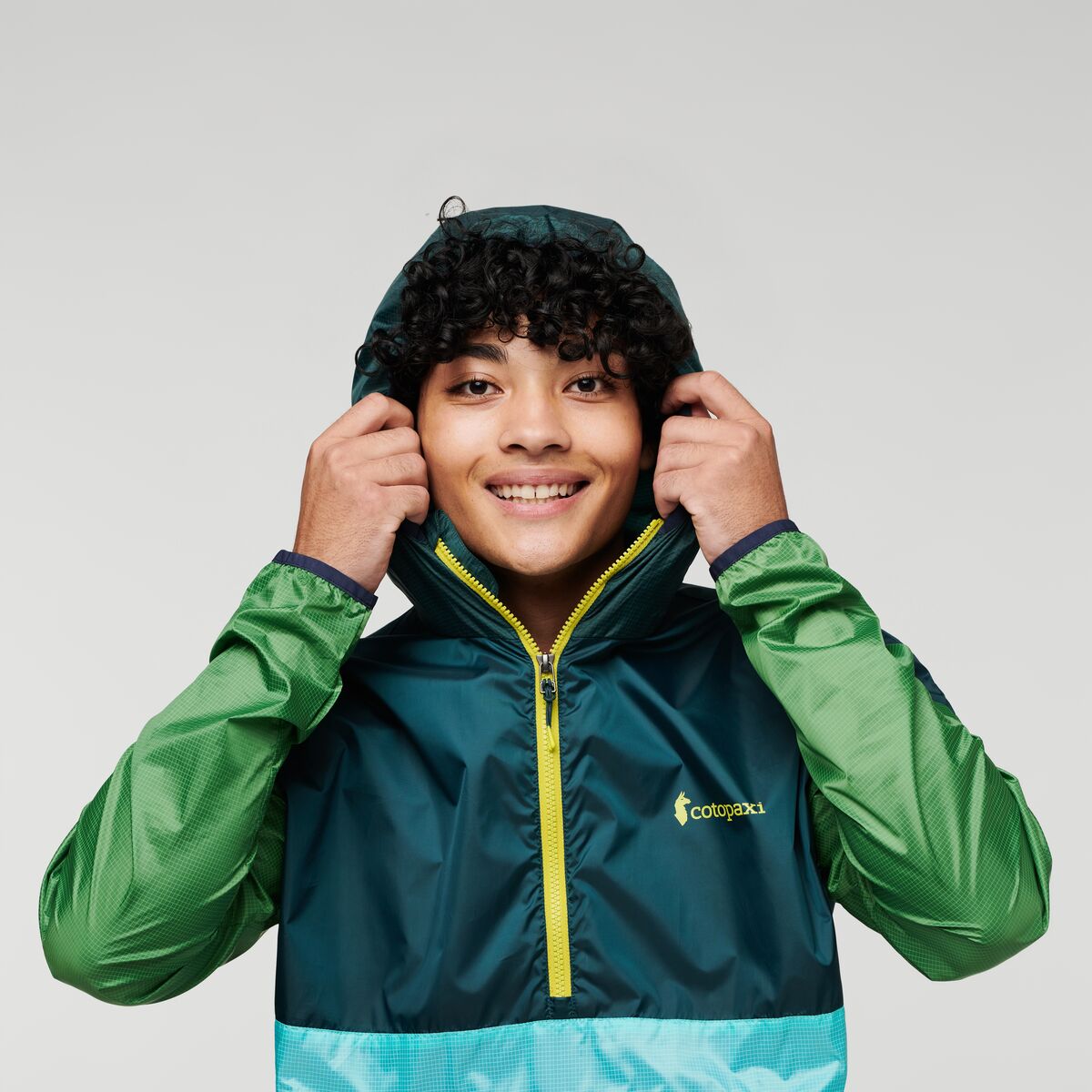 Teca Half-Zip Windbreaker - Men's, Pinelands, Model Xavier