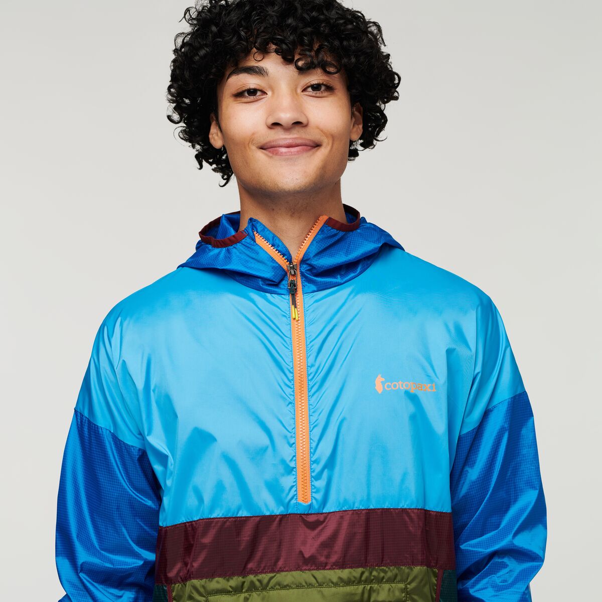 Teca Half-Zip Windbreaker - Men's, Seattle, Model Xavier