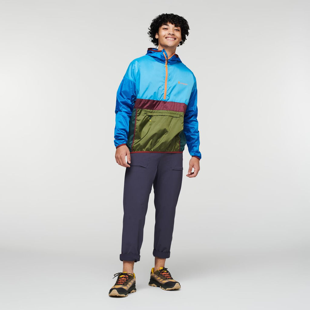 Teca Half-Zip Windbreaker - Men's, Seattle, Model Xavier