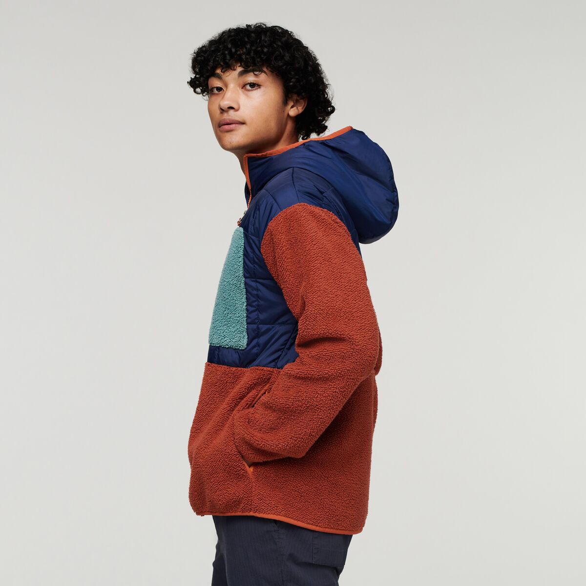 Trico Hybrid Jacket - Men's, Maritime/Spice, Model Xavier