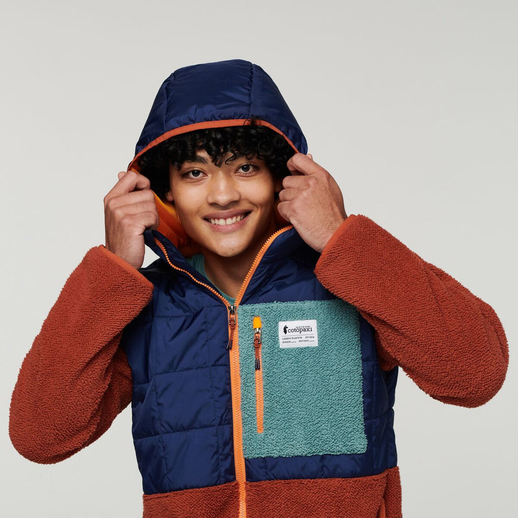 Trico Hybrid Jacket - Men's, Maritime/Spice, Model Xavier