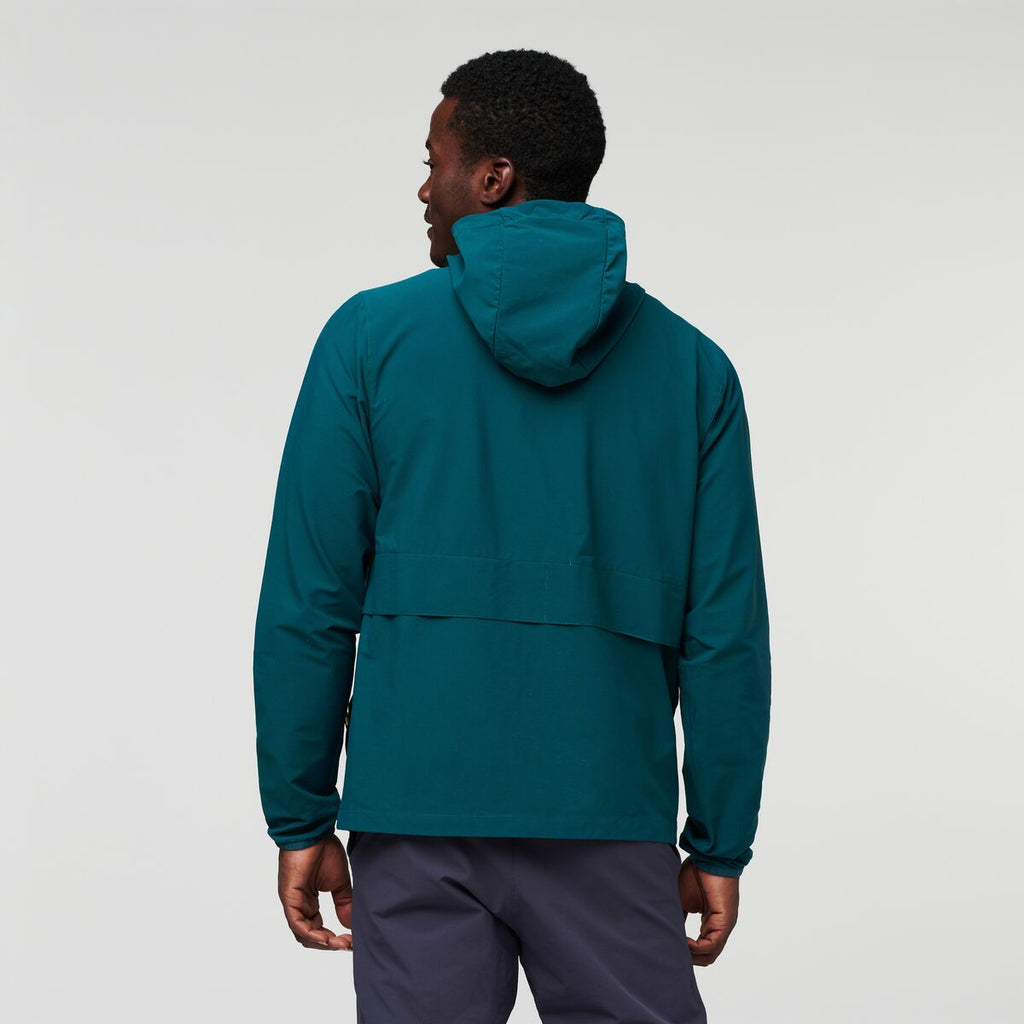 Viento Travel Jacket - Men's, Deep Ocean, Model Jeremy
