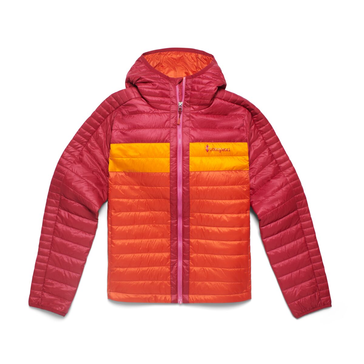Capa Insulated Hooded Jacket - Women's, Raspberry/Canyon