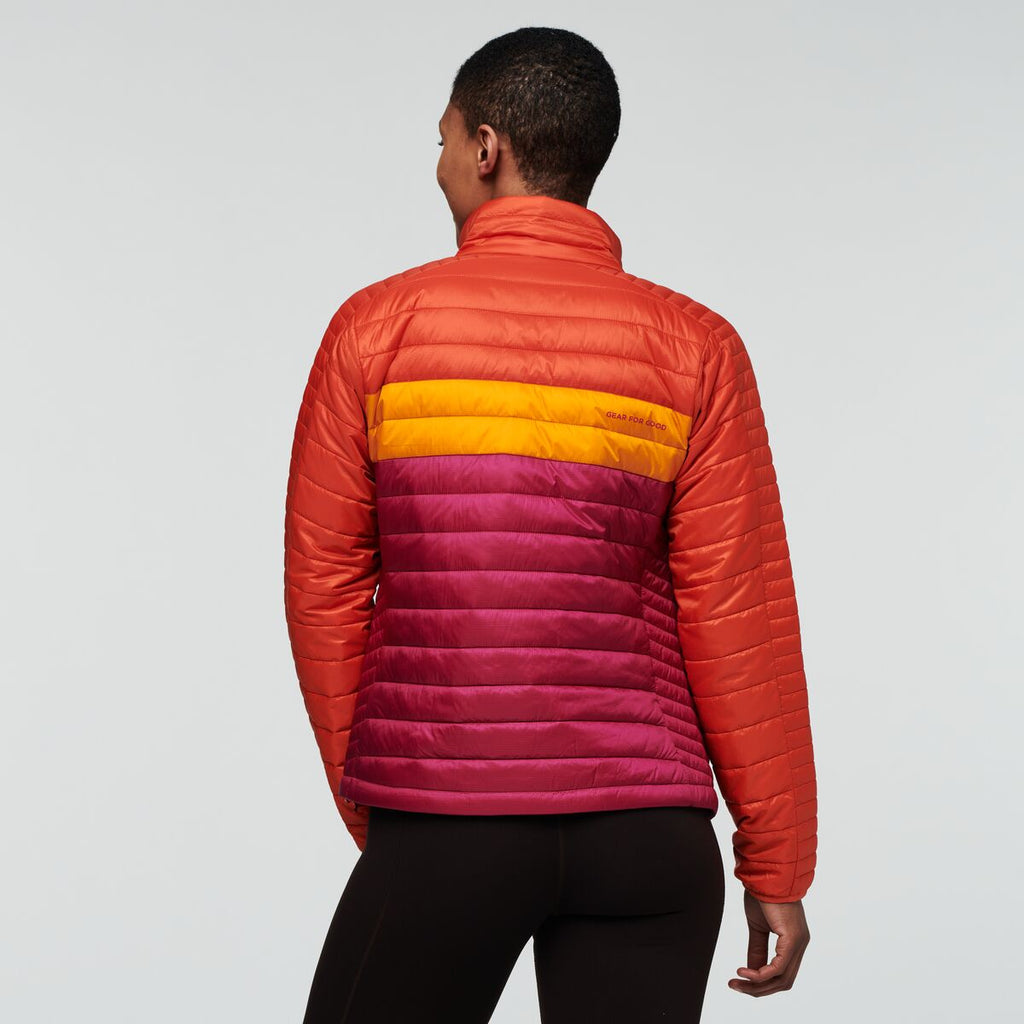Capa Insulated Jacket - Women's, Canyon/Raspberry, Model Callie