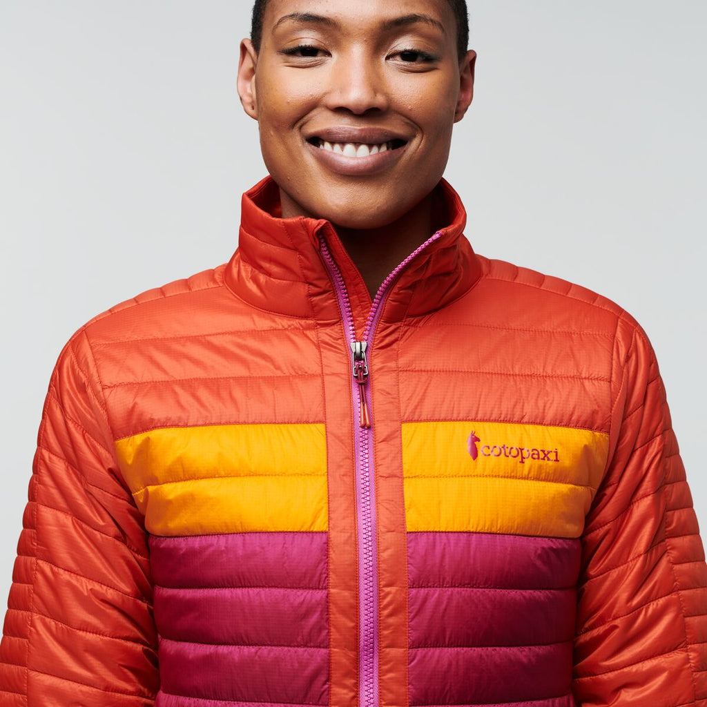 Capa Insulated Jacket - Women's, Canyon/Raspberry, Model Callie