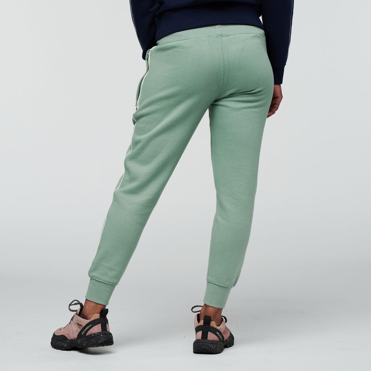 Women's Sweatpant, Silver Leaf, Model Callie