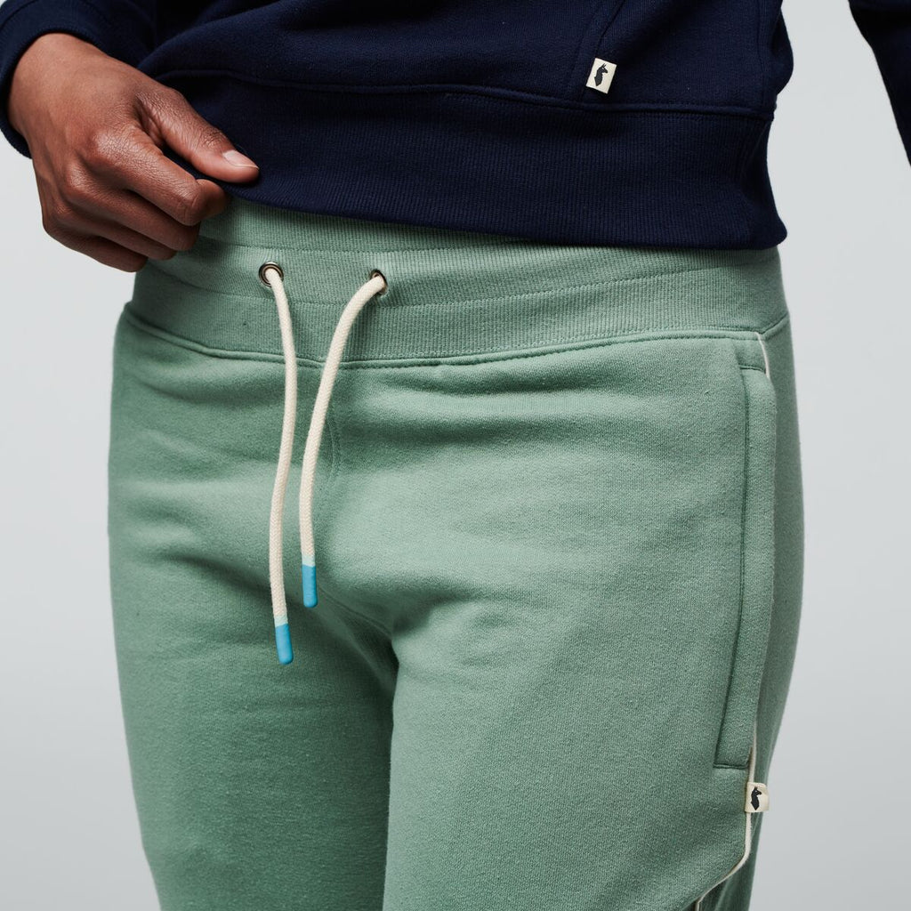 Women's Sweatpant, Silver Leaf, Model Callie