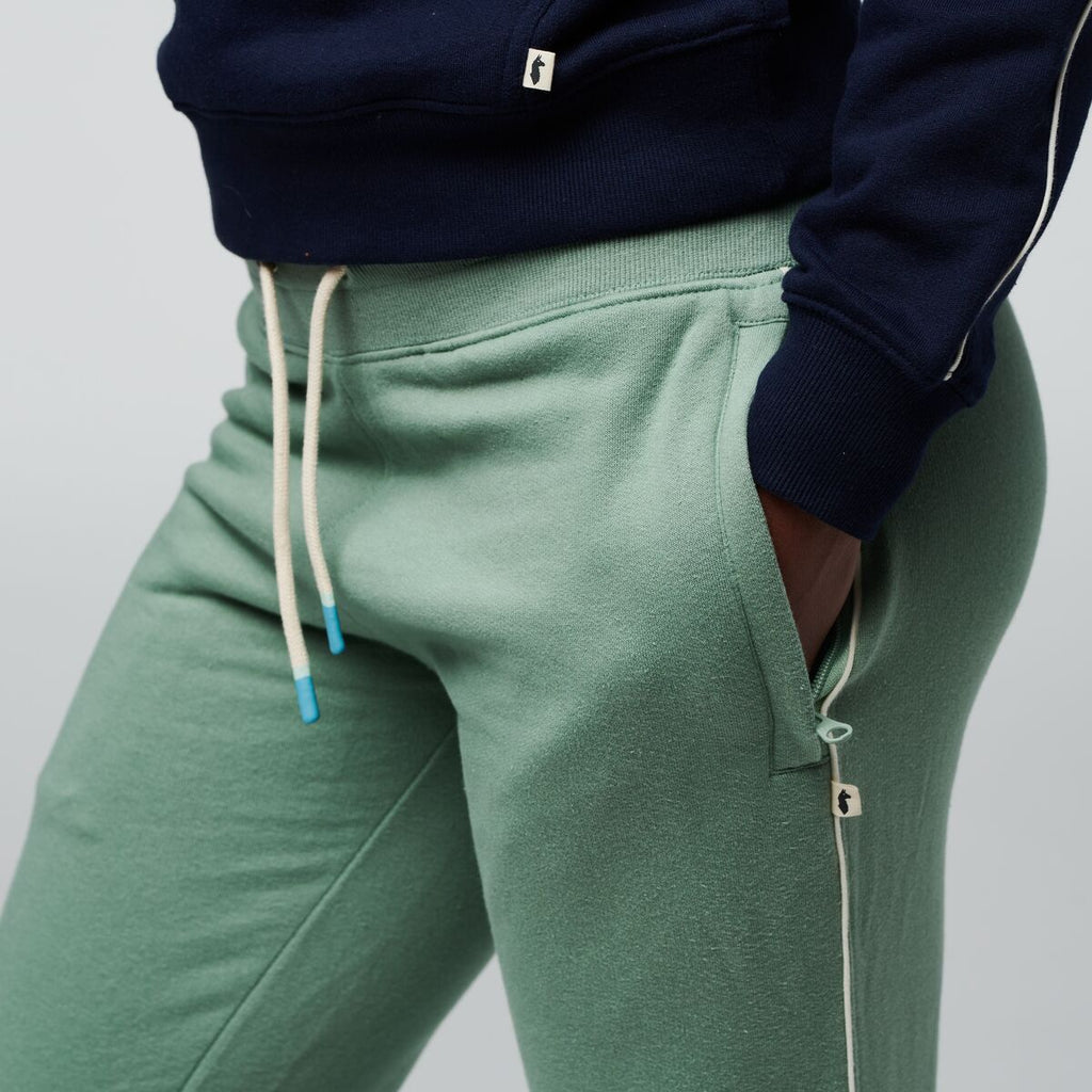 Women's Sweatpant, Silver Leaf, Model Callie