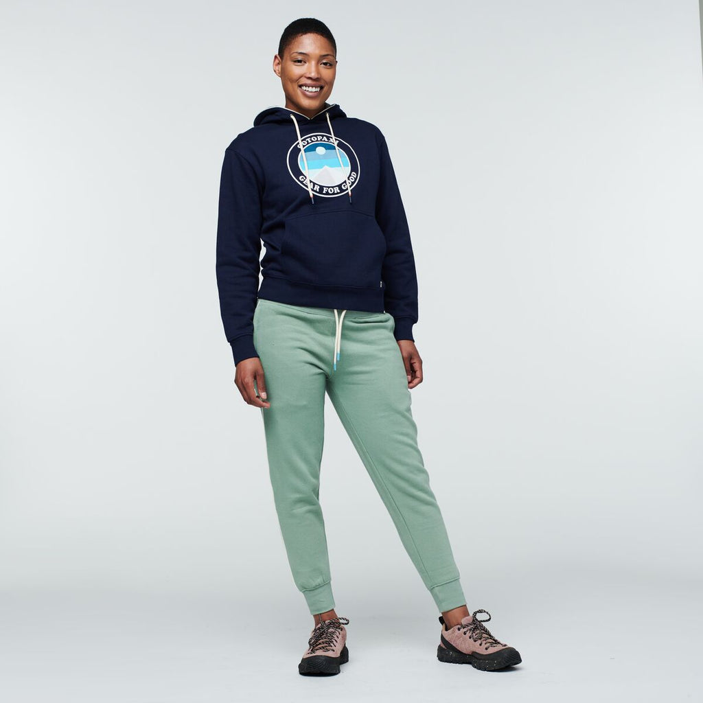 Women's Sweatpant, Silver Leaf, Model Callie