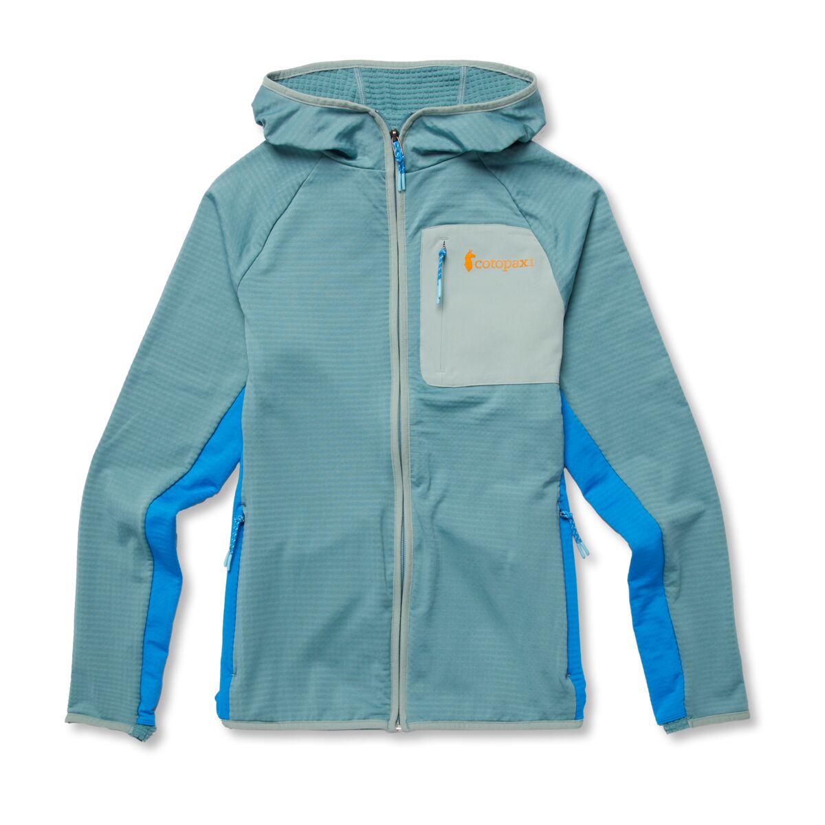 Otero Fleece Full-Zip Hooded Jacket - Women's, Bluegrass