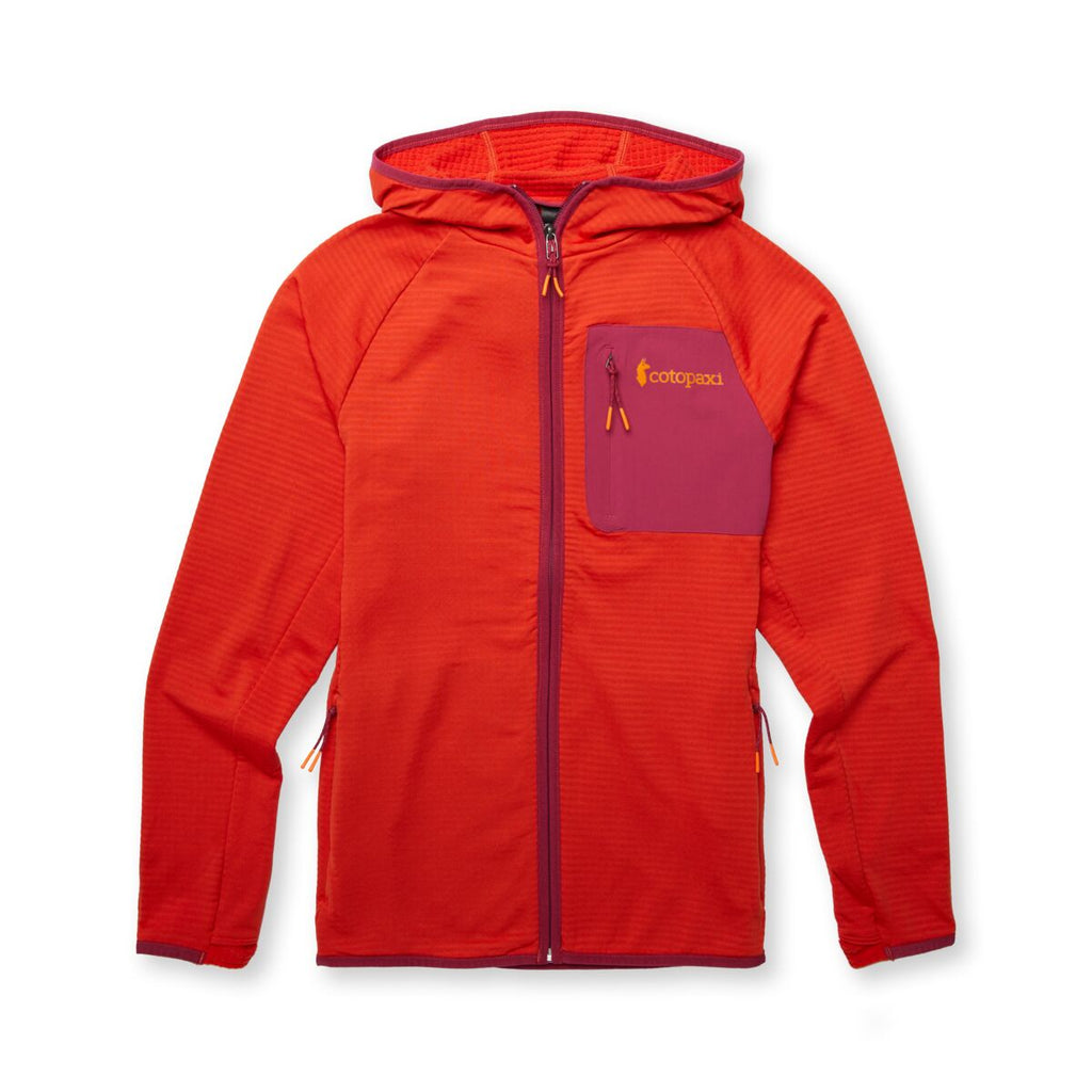 Otero Fleece Full-Zip Hooded Jacket - Women's, Canyon