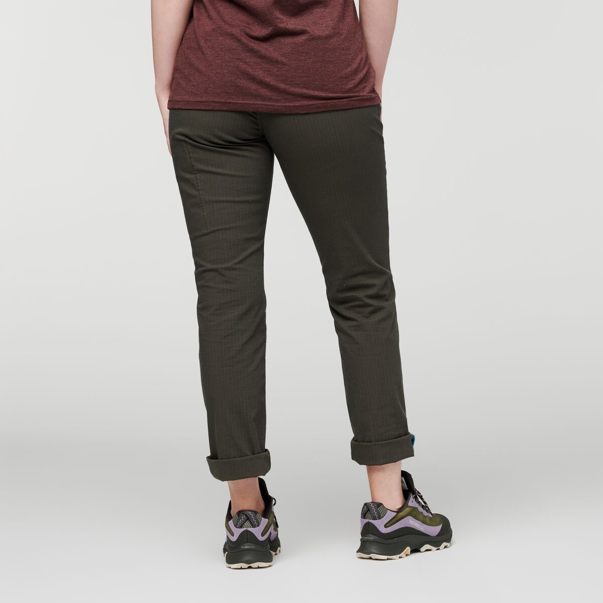 Salto Ripstop Pant - Women's, Iron, Model Courtney