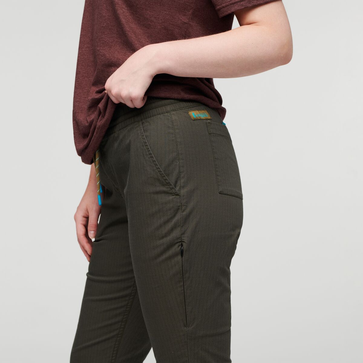 Salto Ripstop Pant - Women's, Iron, Model Courtney