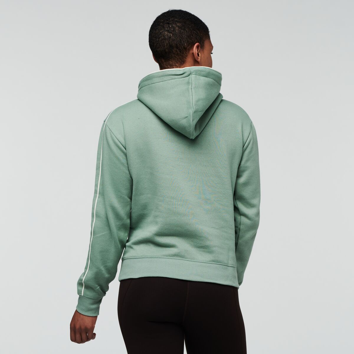 Sunny Side Organic Pullover Hoodie - Women's, Silver Leaf, Model Callie