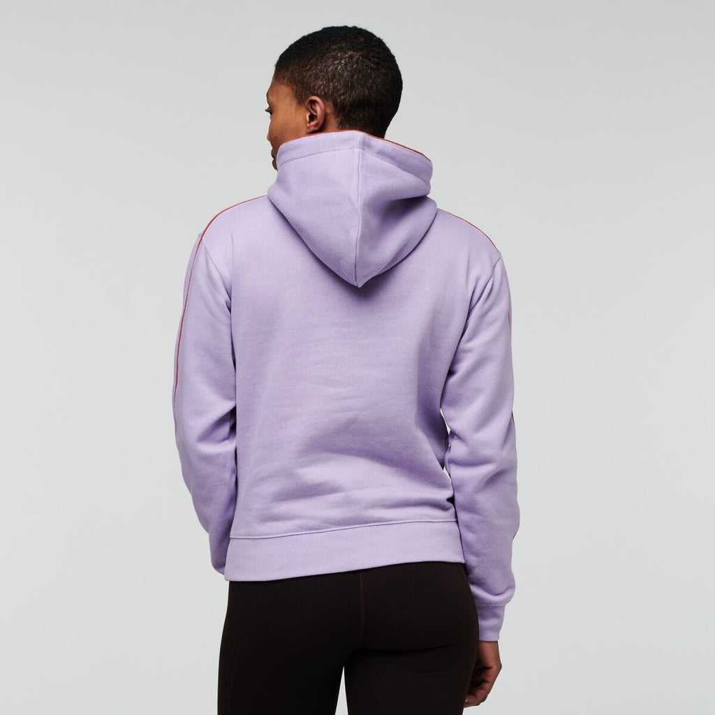 Sunny Side Organic Pullover Hoodie - Women's, Thistle, Model Callie