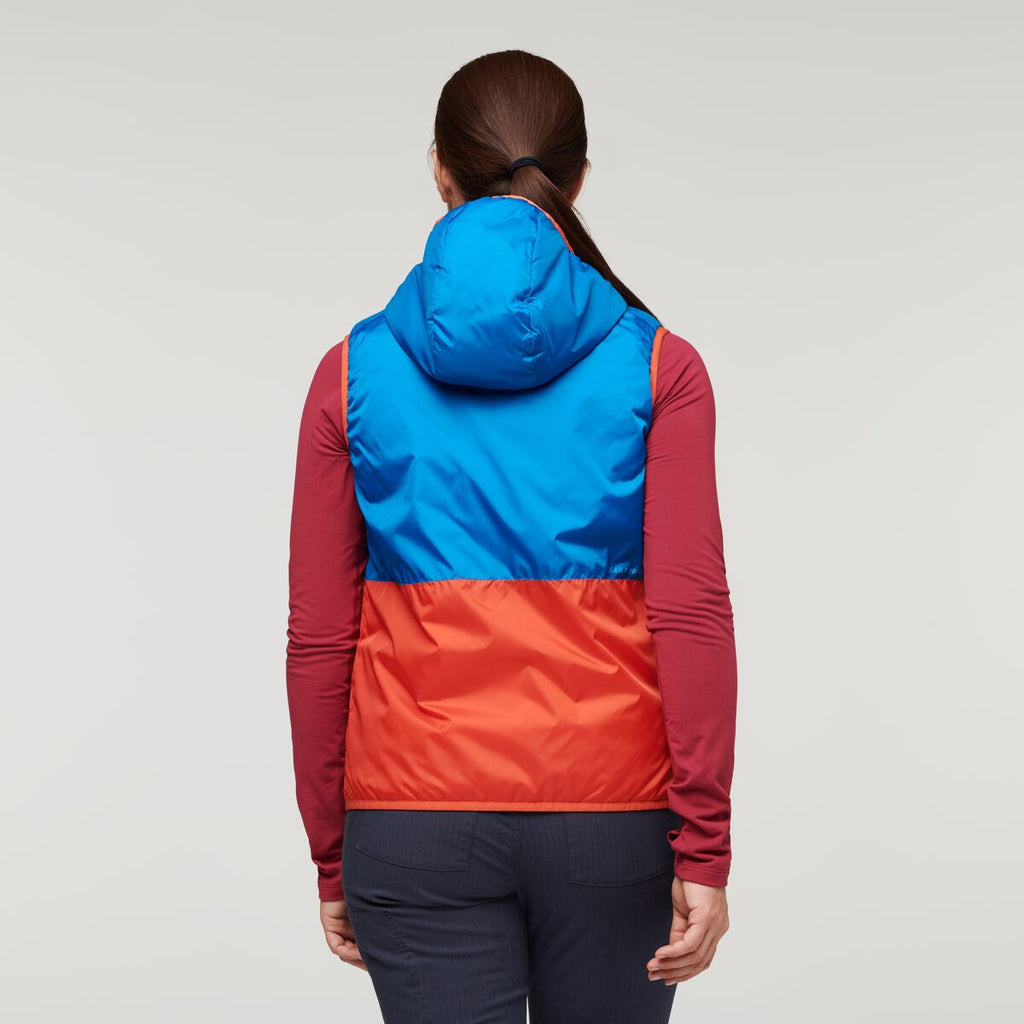 Teca Cálido Hooded Vest - Women's, Rocket Science, Model Aya