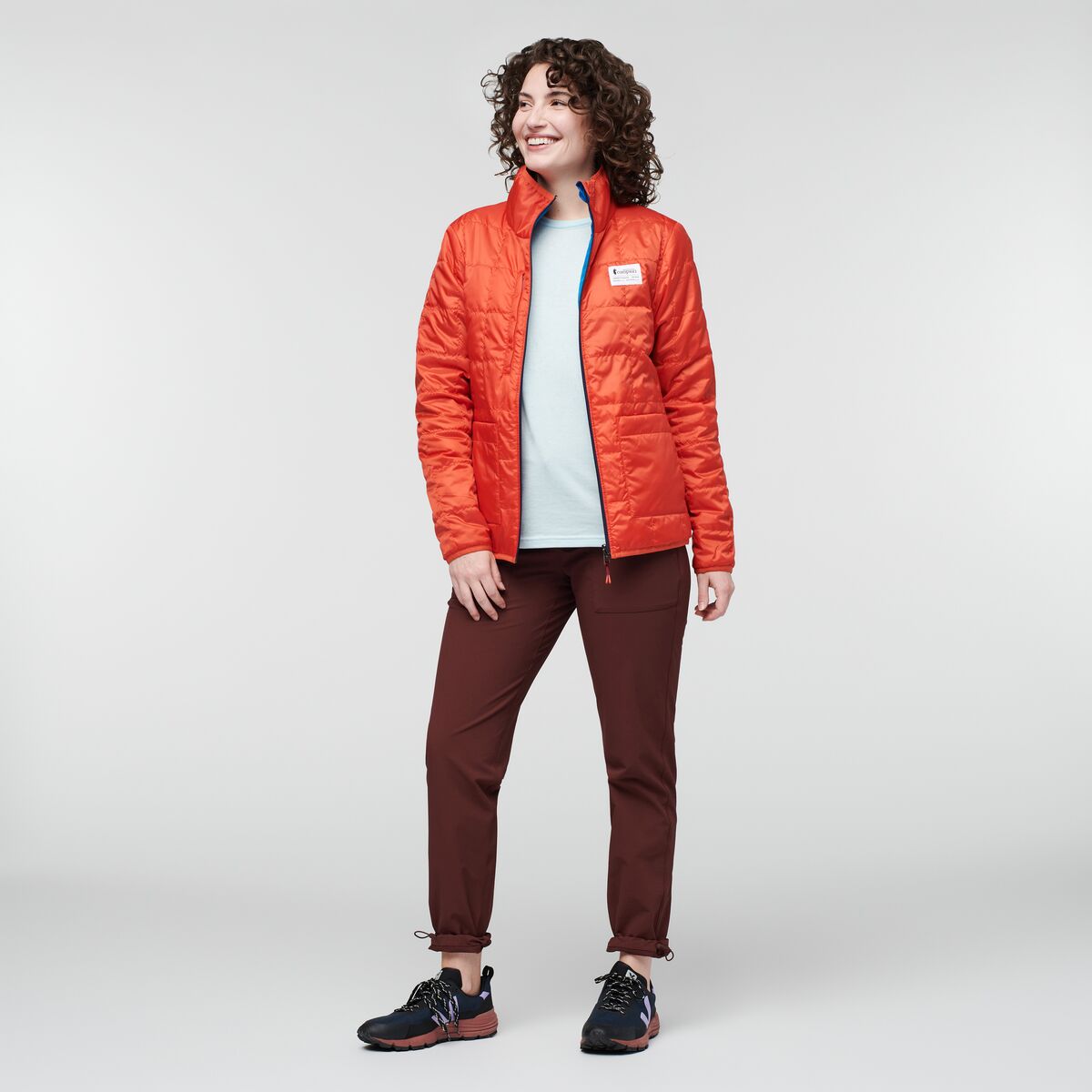 Teca Cálido Jacket - Women's, Rocket Science, Model Courtney
