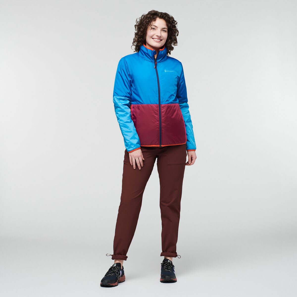 Teca Cálido Jacket - Women's, Rocket Science, Model Courtney