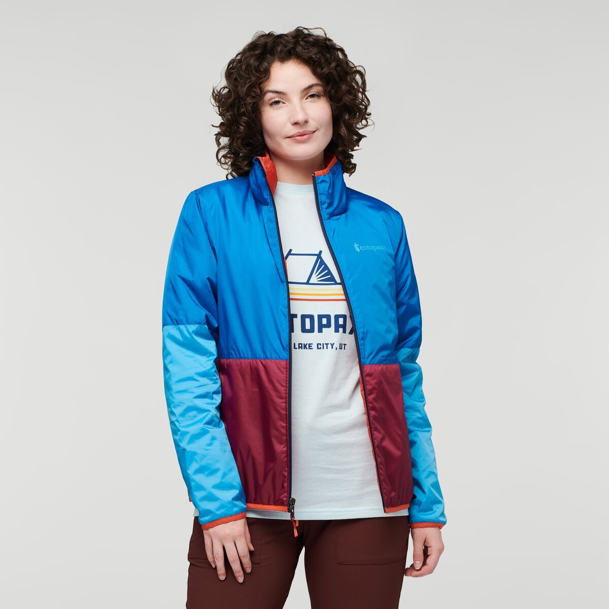 Teca Cálido Jacket - Women's, Rocket Science, Model Courtney