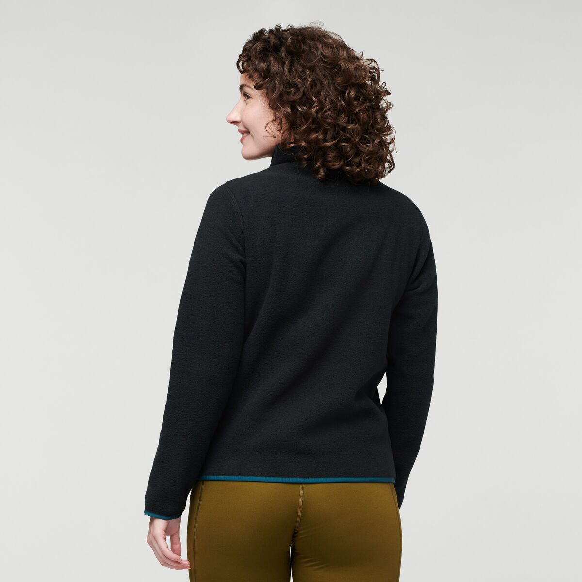 Teca Fleece Full-Zip Jacket - Women's, Dive In, Model Courtney